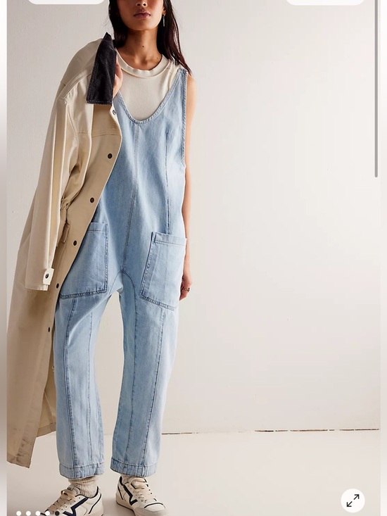Free People Pants - Free People We The Free High Roller Jumpsuit